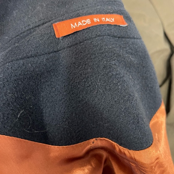 Made in Italy Mario Valenti Men’s Wool/Cashmere/Nylon Coat Size XL - Picture 5 of 7